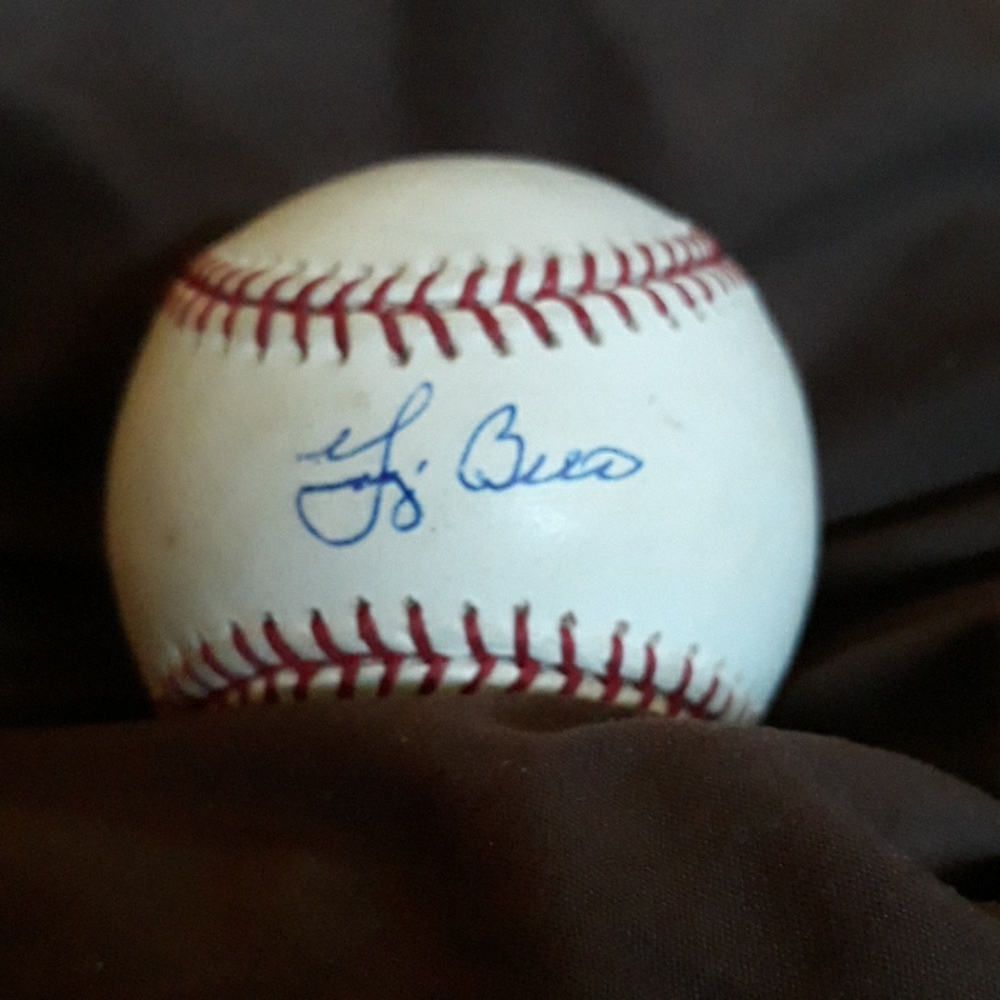 Yogi Berra Autographed Baseball